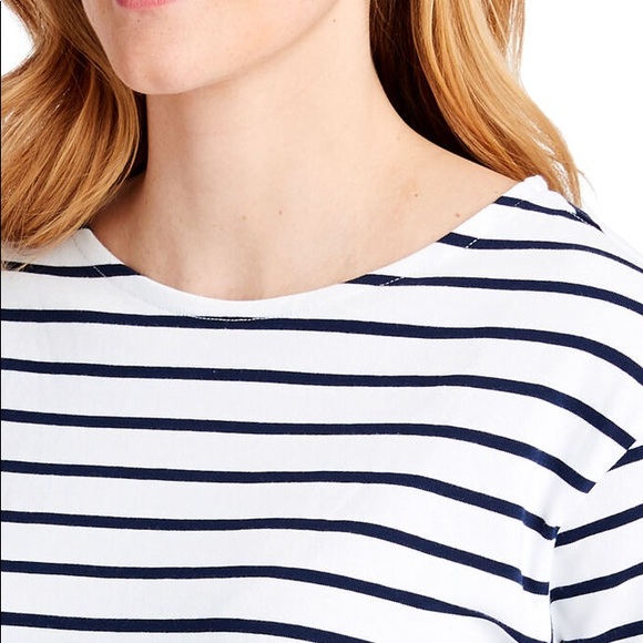 Vineyard Vines Short-Sleeve Stripe Boatneck Top S - Picture 8 of 8